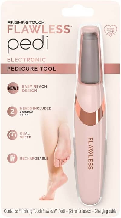 NEW lawless Pedi automatic pedicure with light to remove dead skin