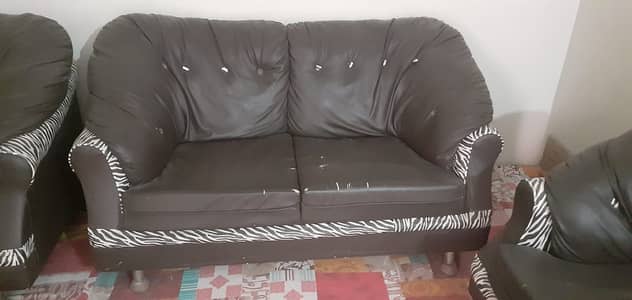 Sofa set for sale at best price 3 piece Black