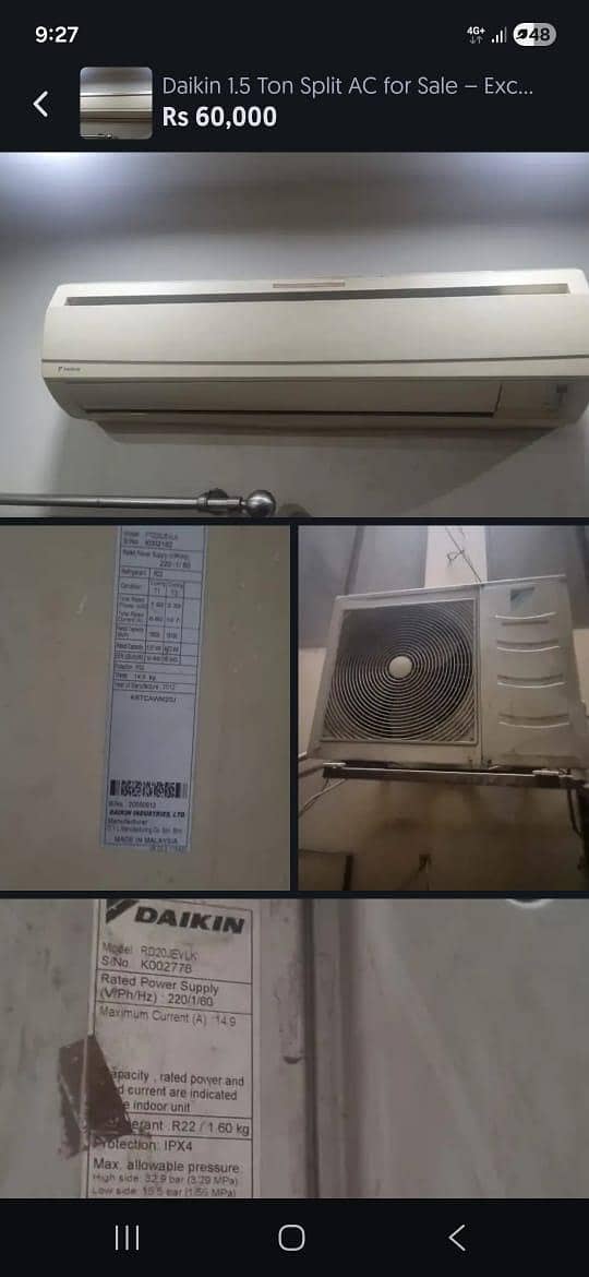 Split AC Cabinet AC 2