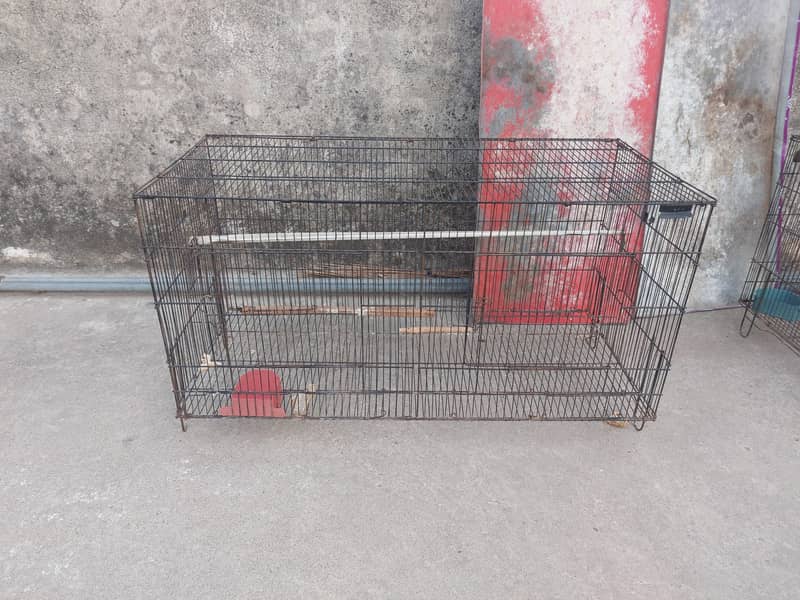 2 cages. 0