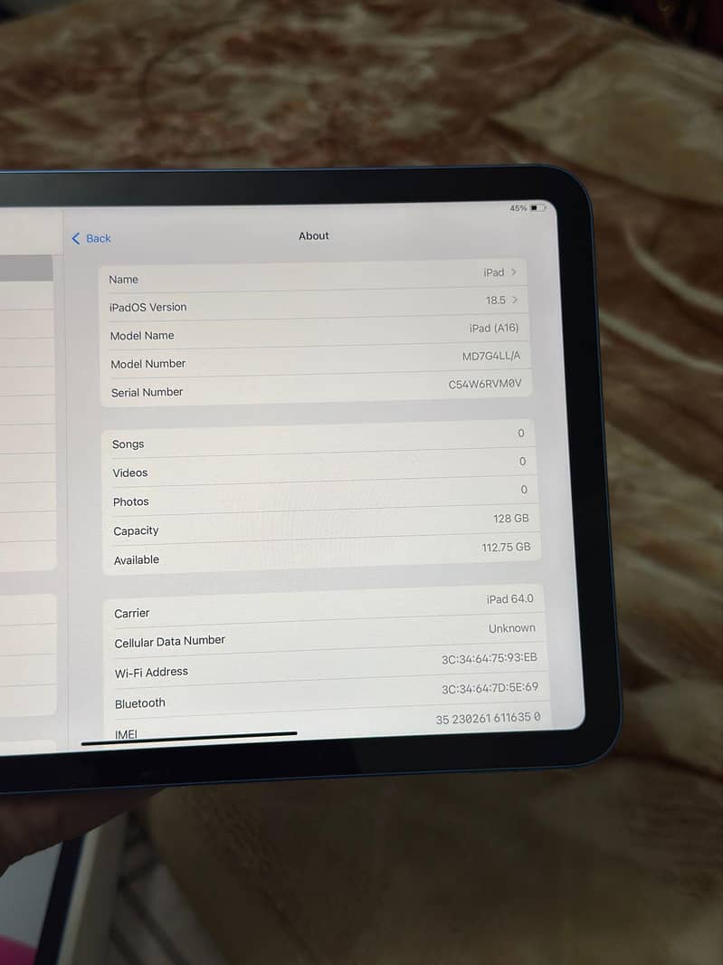 IPAD A16 4