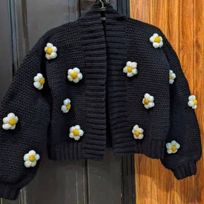 floral cardigans