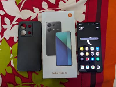 Redmi Note 13 Black 128 Gb with Box - Not repaired 1 hand used