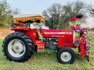 Massey 375 Millat Tractors Mode 2018 { Location Khushab }