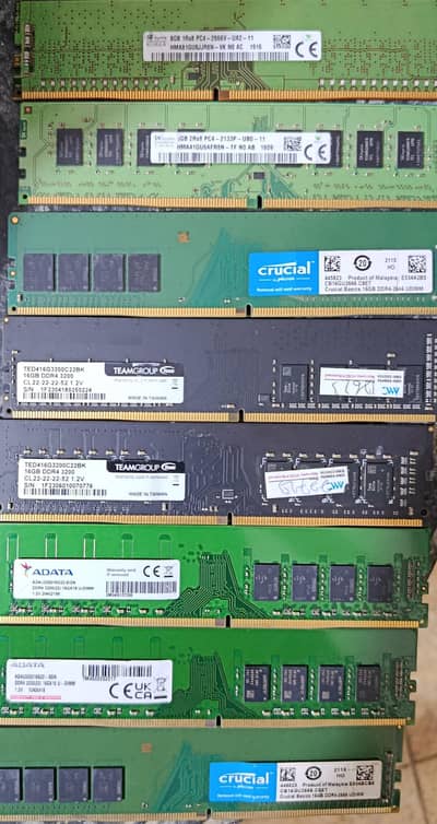 PC Ram 8Gb & 16Gb