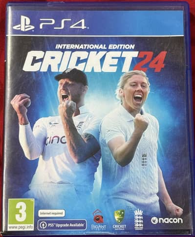 PS4 Cricket 24 Original Disc - Excellent Condition