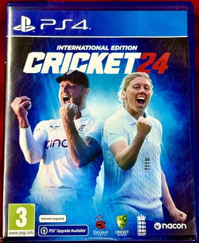 PS4 Cricket 24 Original Disc - Excellent Condition
