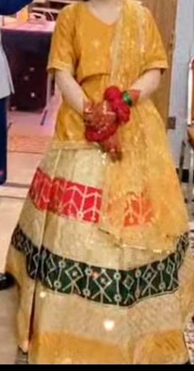 new mehndi lengha full new
