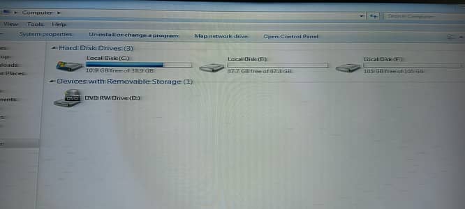 hp only system for sale 4gb ram 250 gb hard