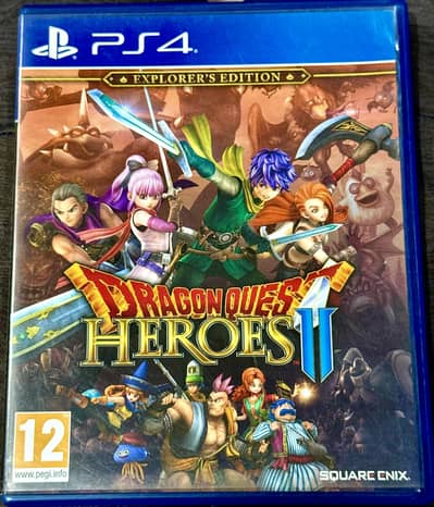 PS4 Dragon Quest Heroes 2 Original Disc - Good Condition