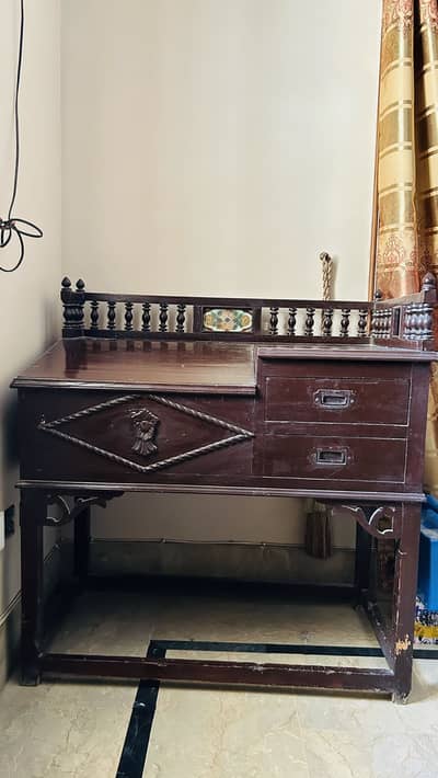 Antique table wooden