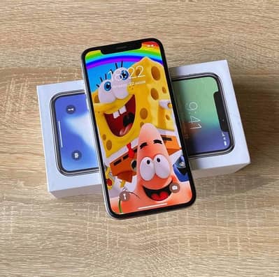 Apple iPhone X 64GB memory PTA approved 0324=8193=404