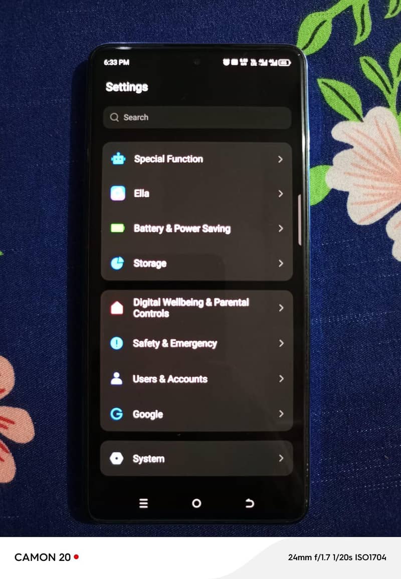 Tecno CAMON 20 1