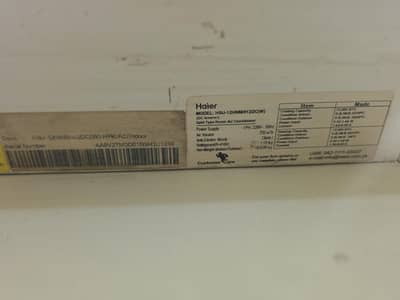 Haier 1 Ton DC Inverter Heat & Cool Ac