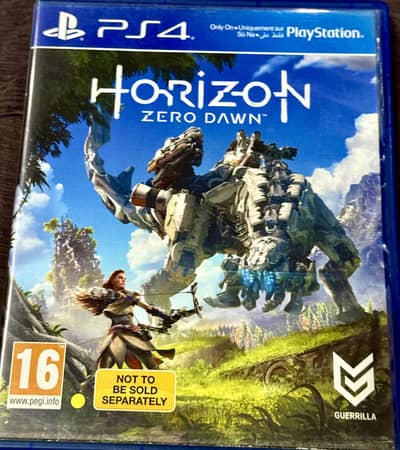 PS4 Horizon Zero Dawn Original Disc - Like New Condition