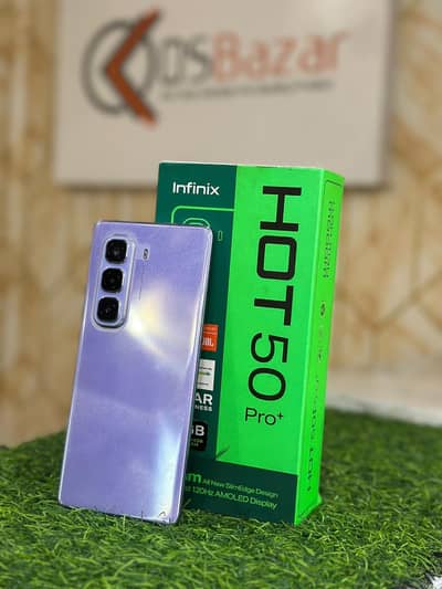 Infinix Hot 50 Pro Plus 8GB Ram 256GB Storage With Box & Charger