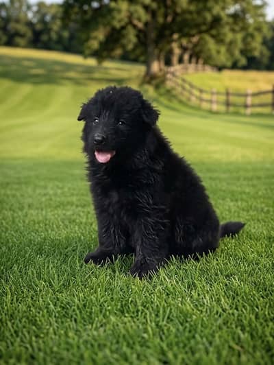 Black German Shepherd Puppies King Size heavy Bone structure