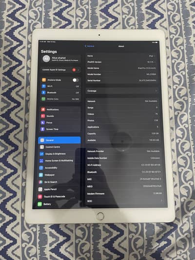 iPad Pro 12.9” 1st Gen 2015