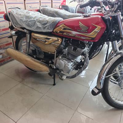 Honda CG125 Gold Edition New Zero Meter