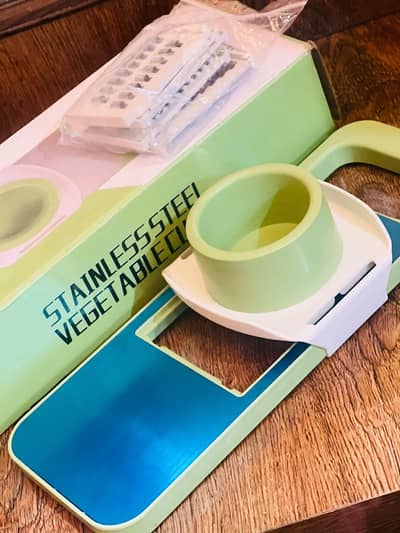 5 in 1 stainless steel vegetable cutter chopperslicer with multi blade