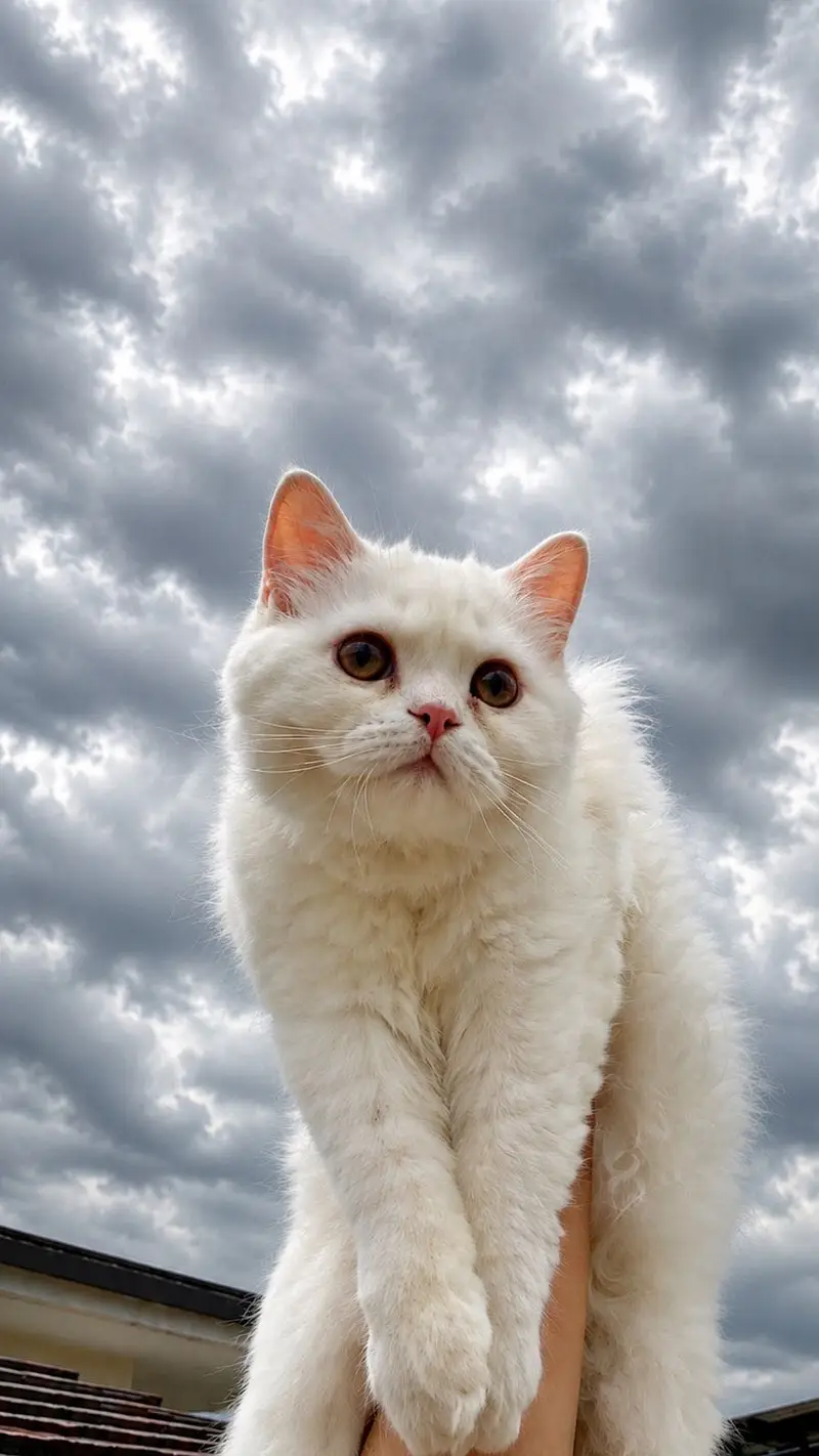 White Persian male kitten — photo 2