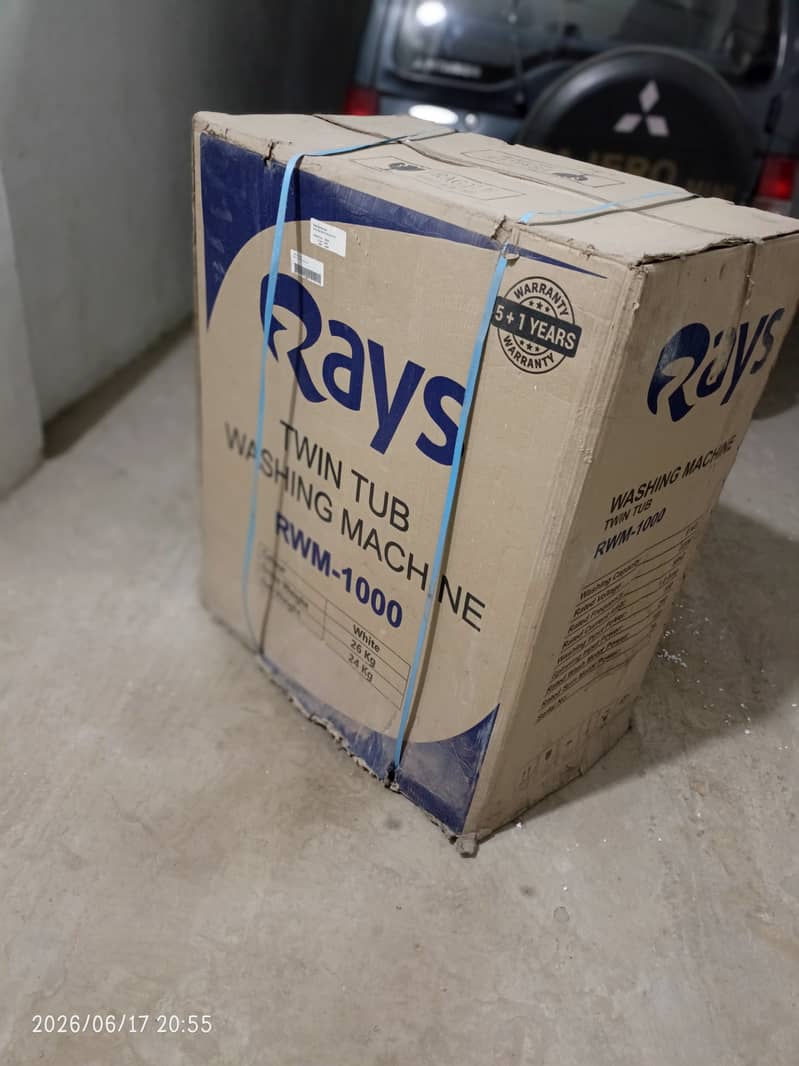 Rays washing machine 0