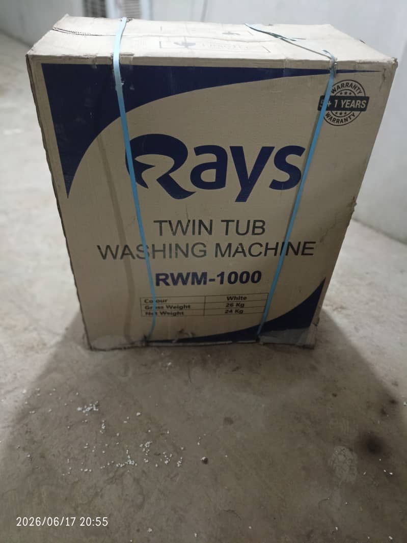 Rays washing machine 2