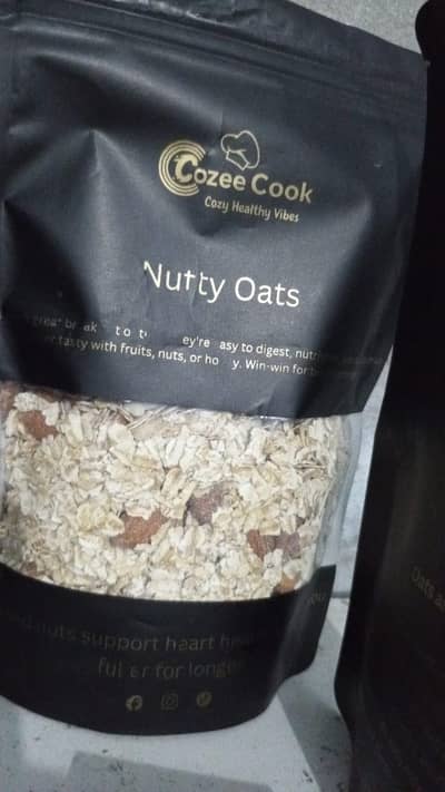 cozzee food healthy nutty oats forhealth and child and adults