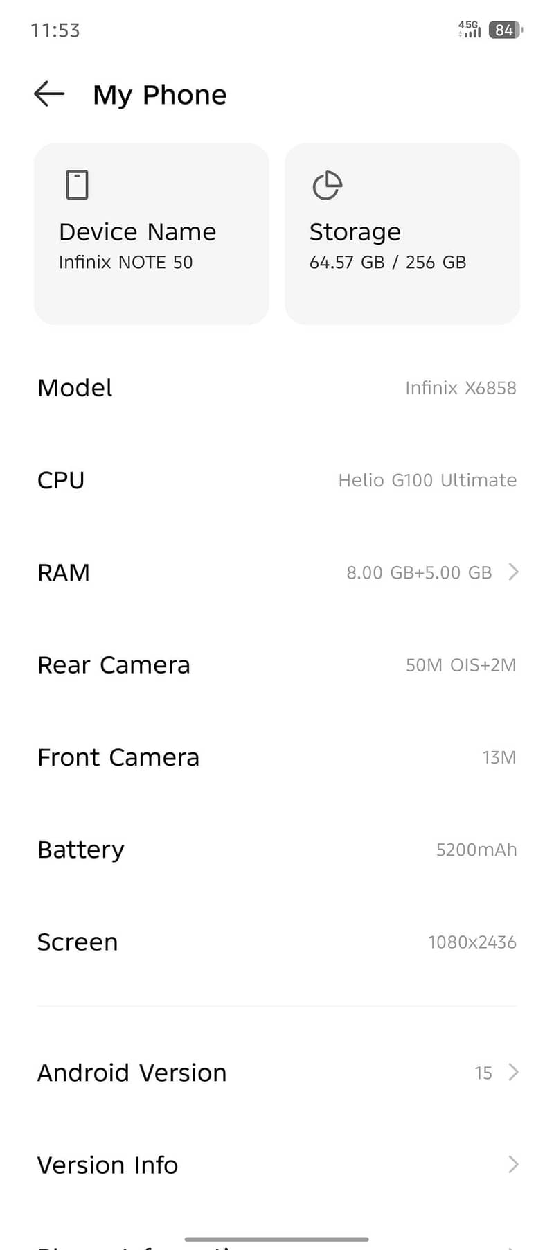 Infinix Note 50 1