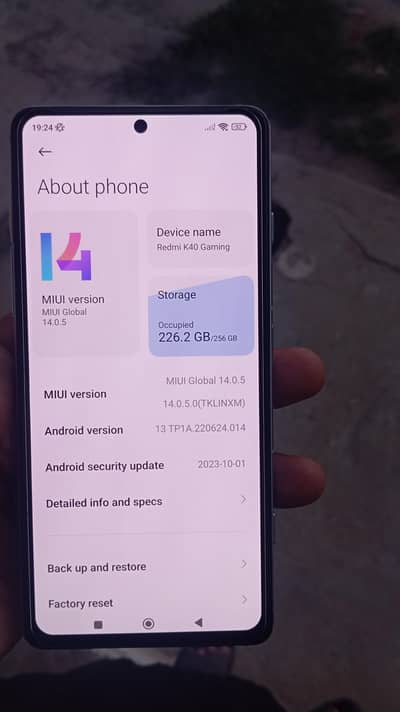 Xiaomi Redmi K40 Gaming