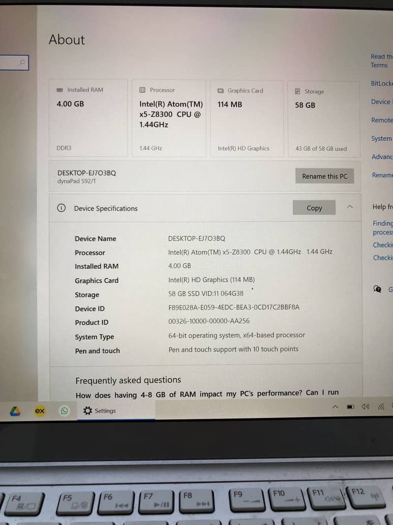 convertable leptop 8