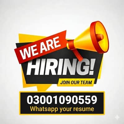 Male or Female staff required