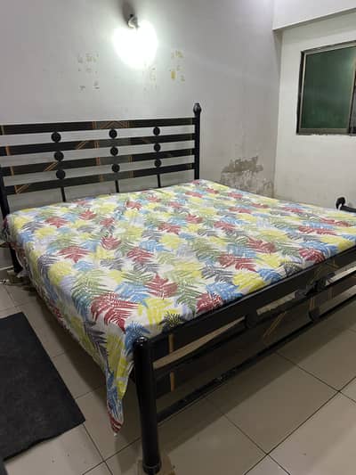 Bed for urgent sale without mattress