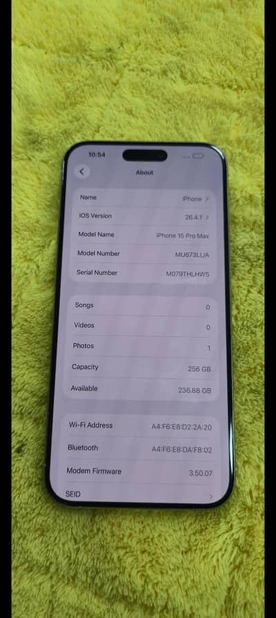 Apple iPhone 15 Pro Max
