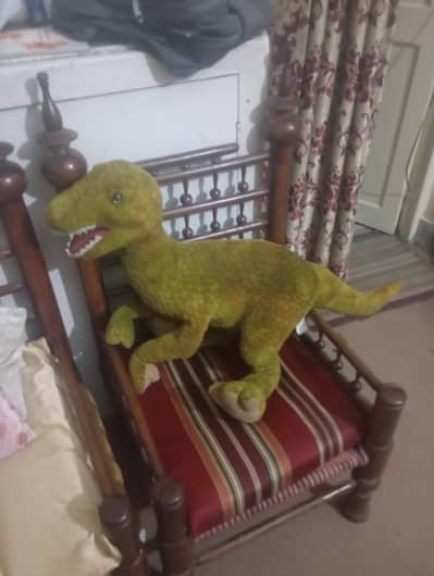 Stuffed dinosaur toy