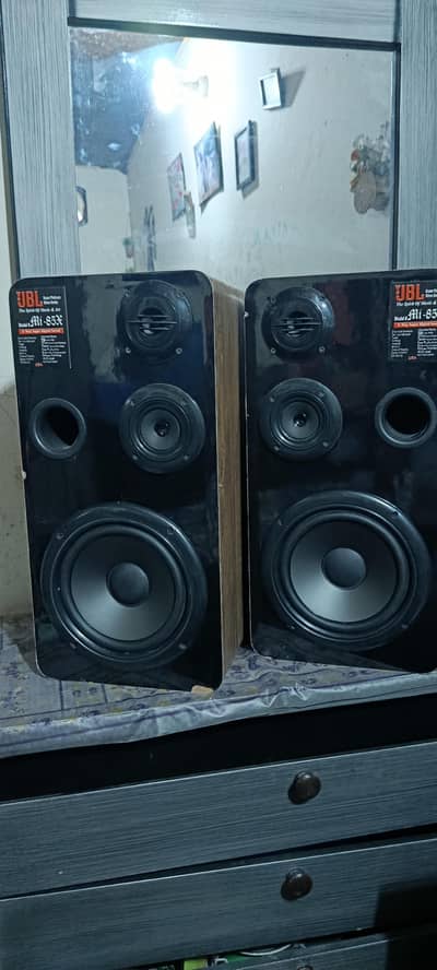 8"inch JBL Speaker Woofer Pair سات ایمپلی فائر نہیں ہے