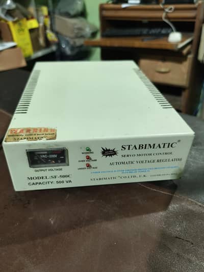 STABIMATIC Servo Stabilizer SF-500C 500VA 145V-250V