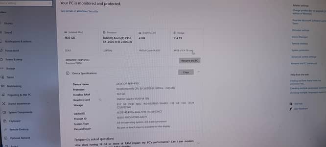 16GB RAM 4GB GPU Gaming PC