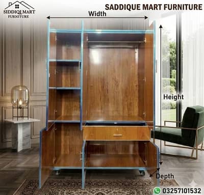 Brand new 3Door & 2Door (Wardrobes & Cupboards) Available