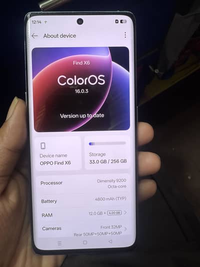 OPPO Find X6 Non PTa