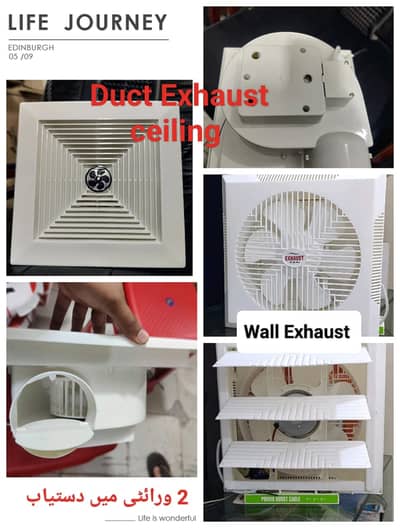 Wall Exhaust Fan/ Duct exhaust /