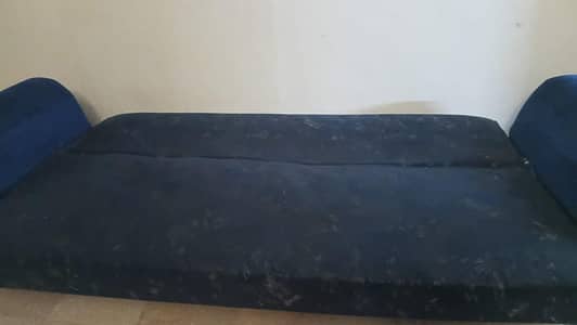 dark blue sofa beautiful quality and gathering with family