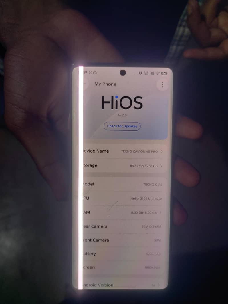 Tecno CAMON 40 Pro 1