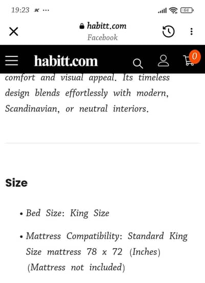 king-size double bed