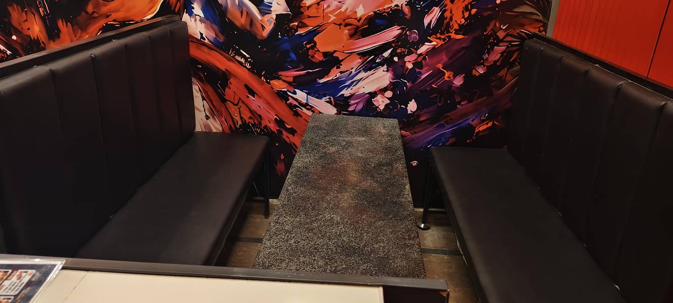 restaurant sofa set 0
