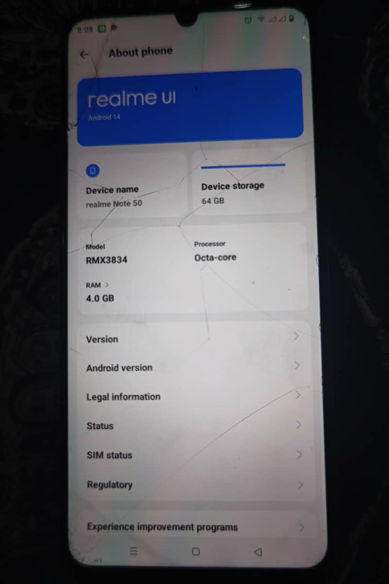 Realme Note 50 4