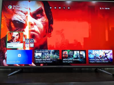 SAMSUNG 4K TV + free ptcl tv box