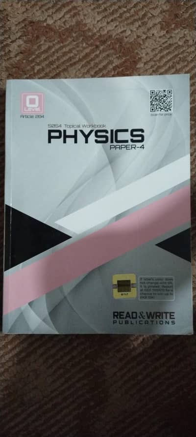 O levels 5054 topical workbook physics paper 4