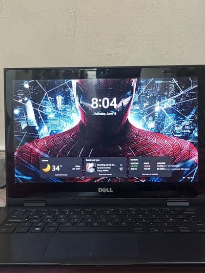 10/10 condition Dell laptop touch with 360 rotate.