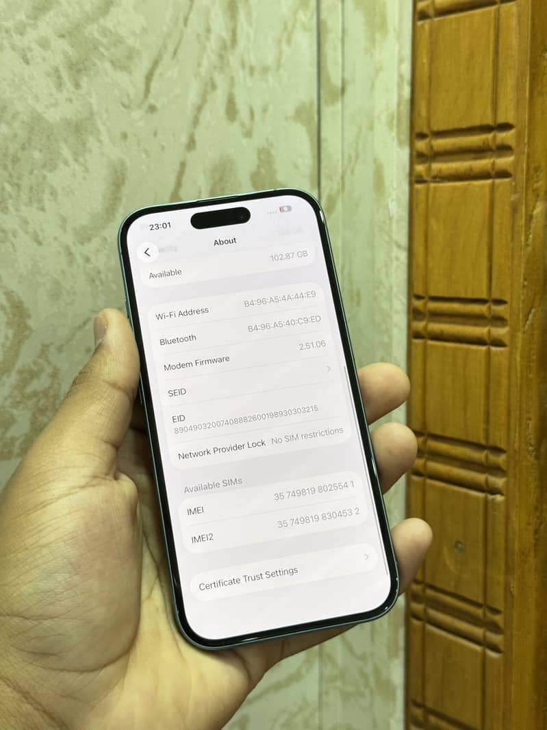 Apple iPhone 16 NON/FU 8